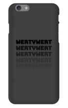 Wertywert iPhone Phone Cases