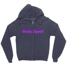 Husky Squad  Zip Up Hoodie