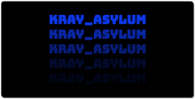 kray_asylum XXL Gaming Mousepad