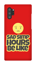 Sad Simp Samsung Phone Cases
