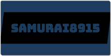samurai8915 XXL Gaming Mousepad