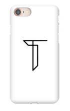 T Logo iPhone Case