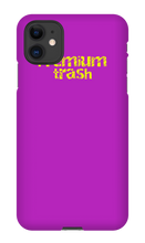 puguns premium trash iPhone Cases