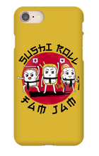 Sushi Roll FamJam iPhone Phone Cases
