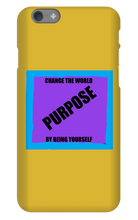 Be Yourself iPhone Phone Case