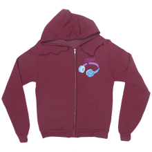 Headphones Zip Up Hoodie