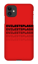 evilestsplash iPhone Phone Cases