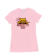 SERVAL121- tshirt-women Red logo