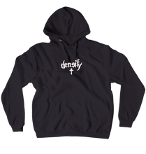Goth - Hoodie with "density" | White