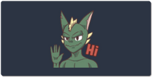 JayTheDay Hi XXL Mousepad