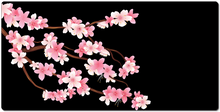 cherry blossom xxl mousepad