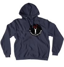 BlackHeartMan Hoodies (No-Zip/Pullover- Red Heart)