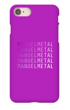 manuelmetal iPhone Phone Cases