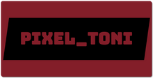 pixel_toni XXL Gaming Mousepad