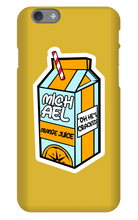 Michael's OJ Lyrical Parody iPhone Phone Cases