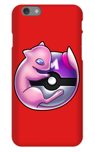 Mew on Master Ball iPhone Case