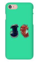 Red and Blue iPhone Phone Cases