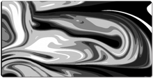 Black And White XXL Gaming Mousepad