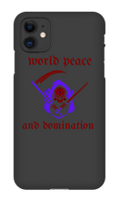 World Domination iPhone Phone Cases