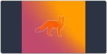 Scrrambled Fox XXL Mousepad