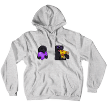 Neo Raven no zip hoodie
