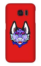 sunthunderblue_wolf Samsung Phone Cases