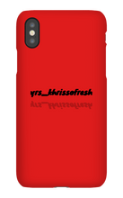 yrs_khrissofresh iPhone Phone Cases