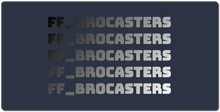 ff_brocasters XXL Gaming Mousepad