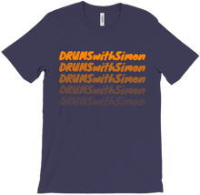 DRUMSwithSimon font T-Shirt