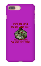 Zombie-Knopir iPhone Cases