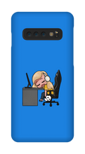 Desk Chibi Samsung Phone Cases