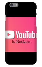 itsnotlate iPhone Phone Cases
