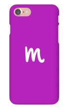m by Mzty iPhone Case