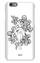 SMOKE -  iPhone Phone Cases (White) MURDOOZ