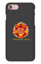 Devil Yellow iPhone Cases