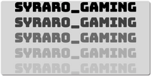 syraro_gaming Mauspad