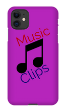 music clips iPhone Phone Cases