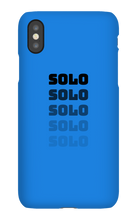 Fading Solo Text iPhone Phone Cases