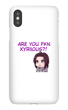 Are You Xyriious iPhone Case