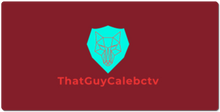ThatGuyCalebctv XXL Gaming Mousepad