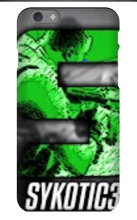 sykotic3yt iPhone Phone Cases