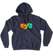 Dyno Graffiti vibrant Hoodie (No-Zip/Pullover)