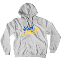 Bish Hello? (Blue) Hoodies (No-Zip/Pullover)
