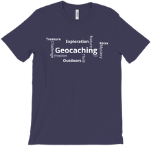 Geocaching cloud T-shirt - White