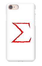 Signature Greek EpsilonDevil iPhone Case