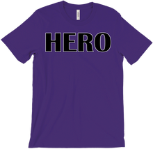 Hero Black Font T-Shirt