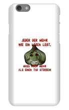 Zombie-Knopir iPhone Cases