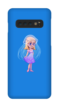 jillyfishwhite1 Samsung Phone Cases