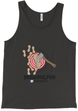 Right In The Nuts Tank Top (Black Lettering)