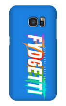FYDGETTI White Text Design Samsung Phone Case